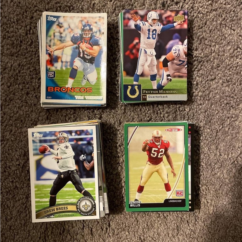 150+ Early 2000’s Football Cards